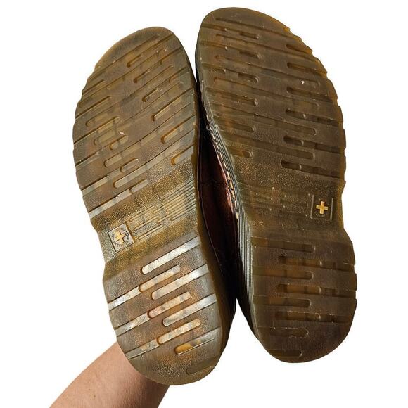 Dr. Martens Brown Leather Tevin 10M Round Toe Loafers. Sturdy. Comfy. WORK‎ 0193 - Picture 2 of 13